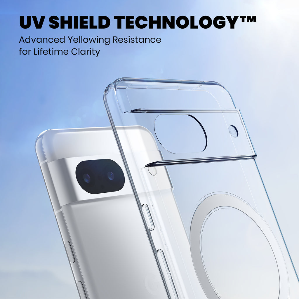 Anti Yellow Magsafe Clear Case for Google Pixel 7A