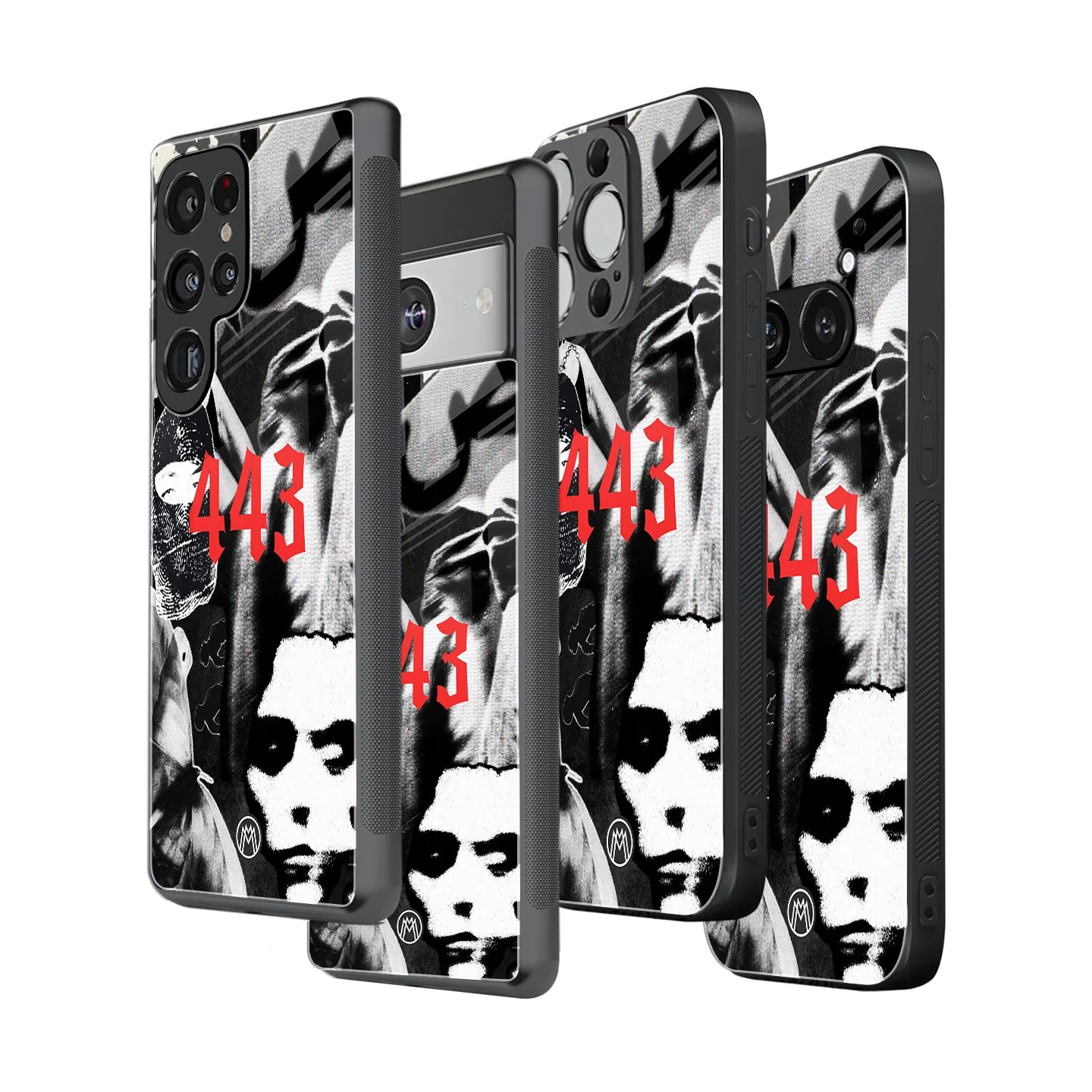 Stylish Glass Back Case for All Smartphones iPhone, Samsung, OnePlus, Pixel, Redmi, Oppo, Vivo, Motorola