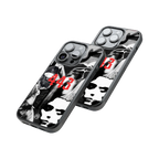 Protective Glass Back Phone Case Compatible with iPhone, Samsung, OnePlus, Pixel & More