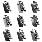 Durable Glass Back Mobile Case for iPhone, Samsung, OnePlus, Google Pixel, Redmi, Vivo, Oppo