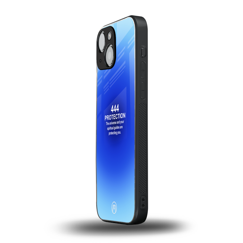 444 protection back phone cover | glass case for iphone 13 mini