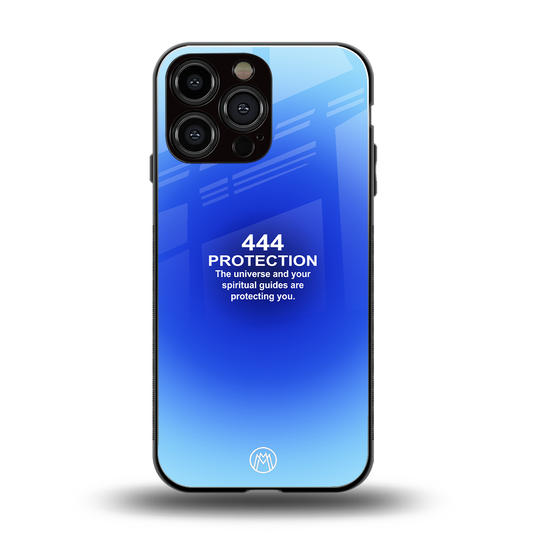 444 protection back phone cover | glass case for iphone 13 pro max