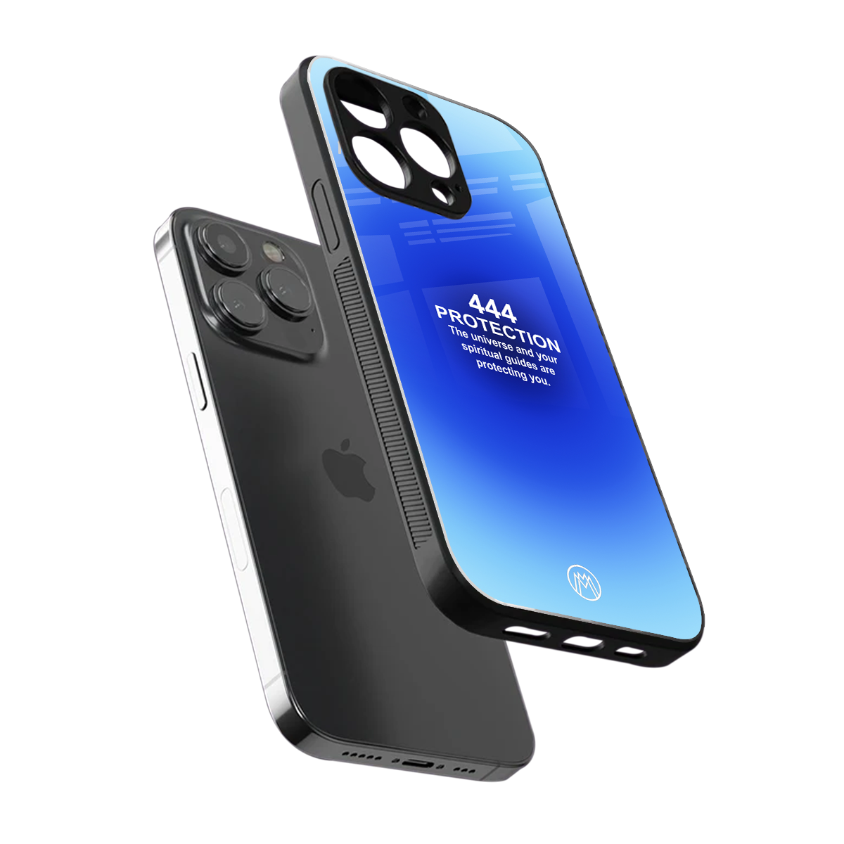 444 protection back phone cover | glass case for iphone 13 pro max