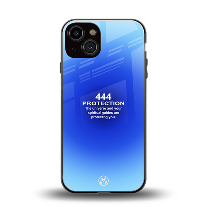 444 protection back phone cover | glass case for iphone 13