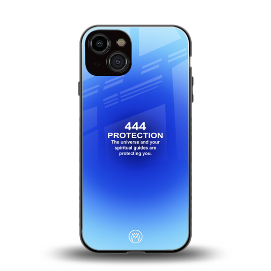 444 protection back phone cover | glass case for iphone 13