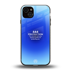444 protection back phone cover | glass case for iphone 14 plus