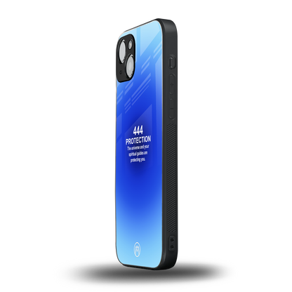 444 protection back phone cover | glass case for iphone 15 plus