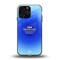 444 protection back phone cover | glass case for iphone 14 pro max