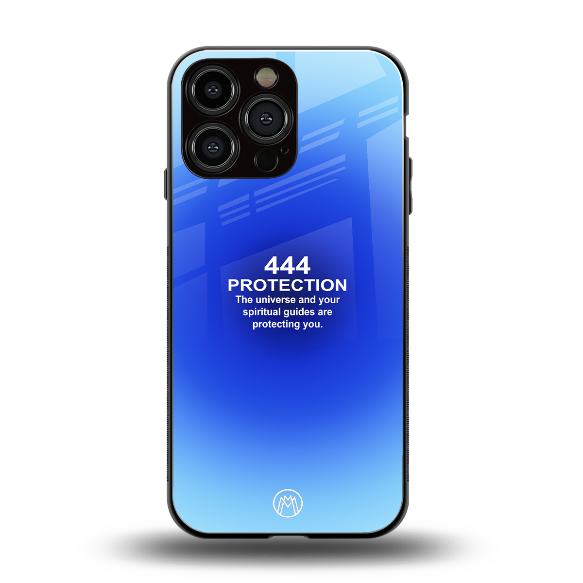 444 protection back phone cover | glass case for iphone 14 pro max