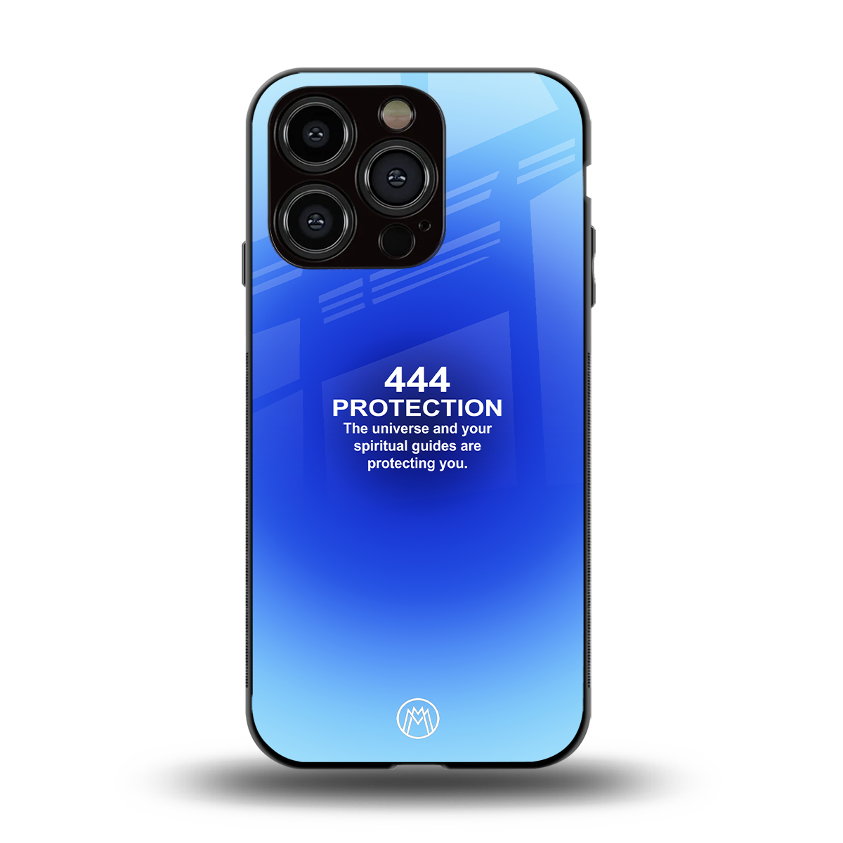 444 protection back phone cover | glass case for iphone 15 pro