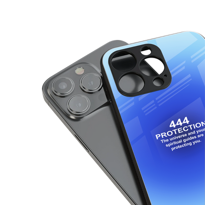 444 protection back phone cover | glass case for iphone 13 pro max