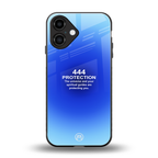 444 protection back phone cover | glass case for iphone 16