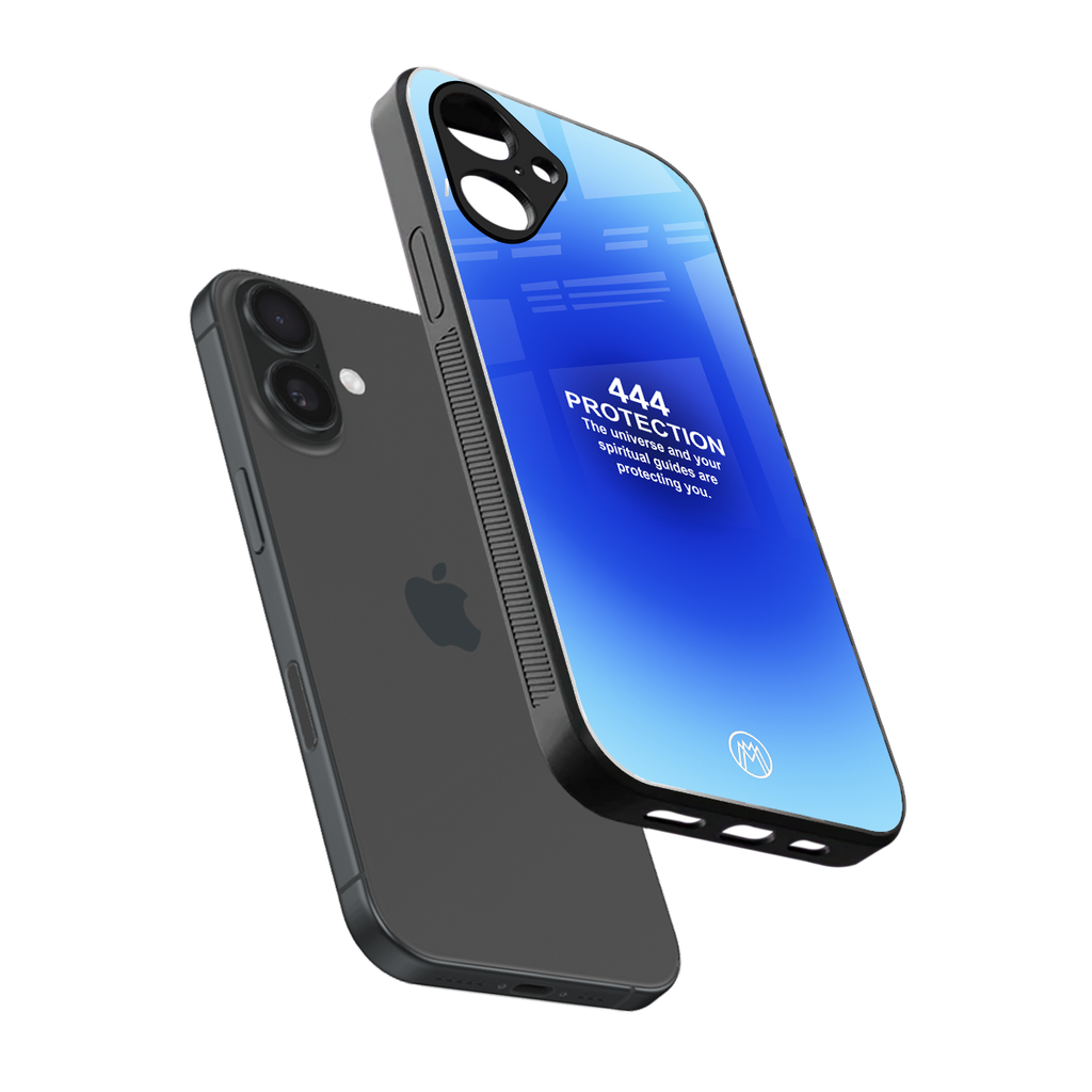 444 protection back phone cover | glass case for iphone 16