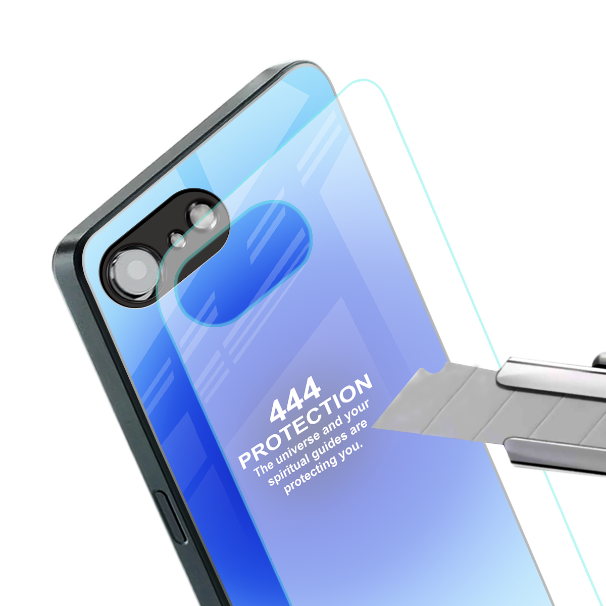 444 protection back phone cover | glass case for iphone 16e