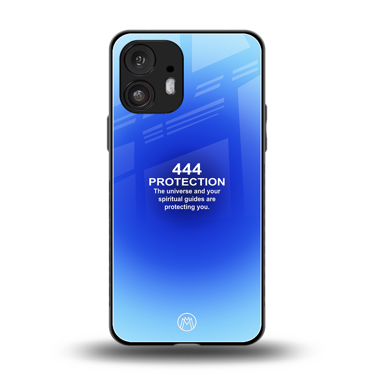 444 protection back phone cover | glass case for nothing phone 2