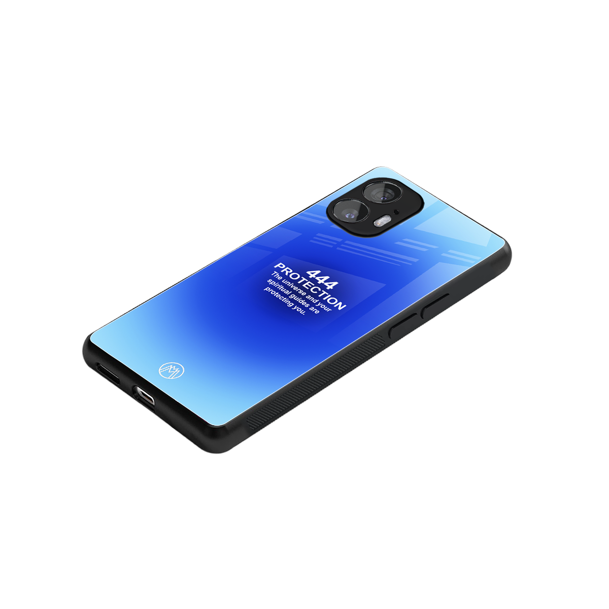 444 protection back phone cover | glass case for nothing phone 2