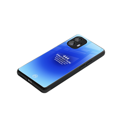 444 protection back phone cover | glass case for nothing phone 2