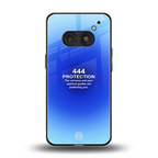 444 protection back phone cover | glass case for nothing phone 2a