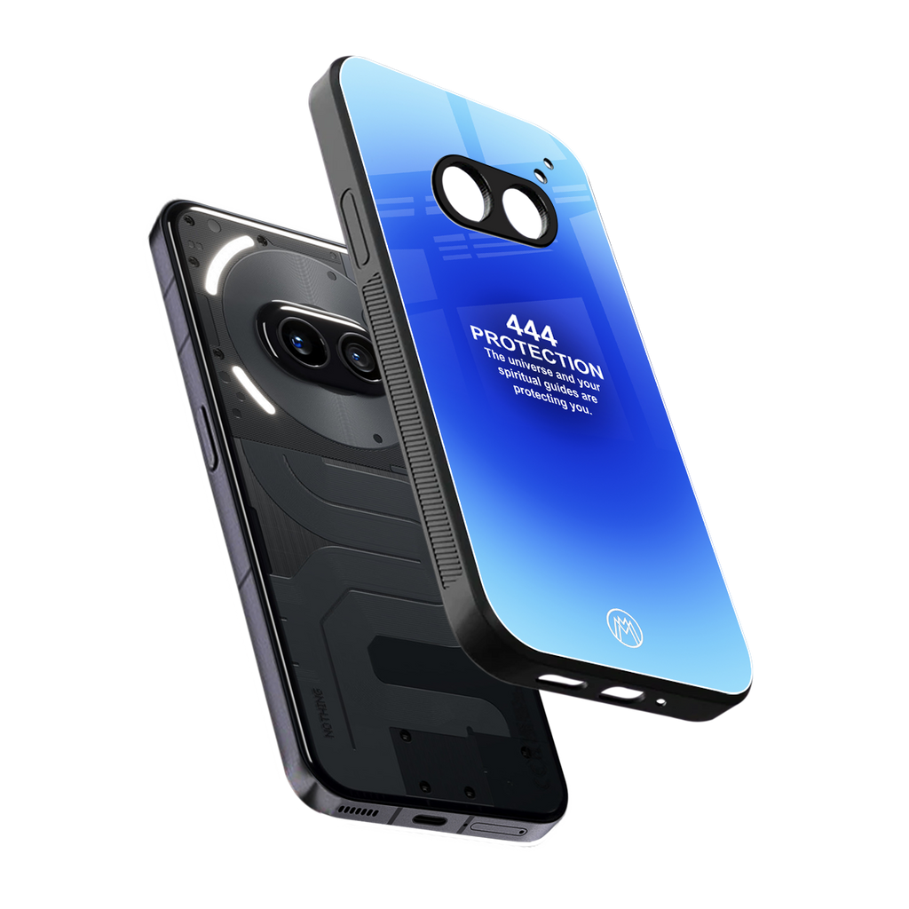 444 protection back phone cover | glass case for nothing phone 2a