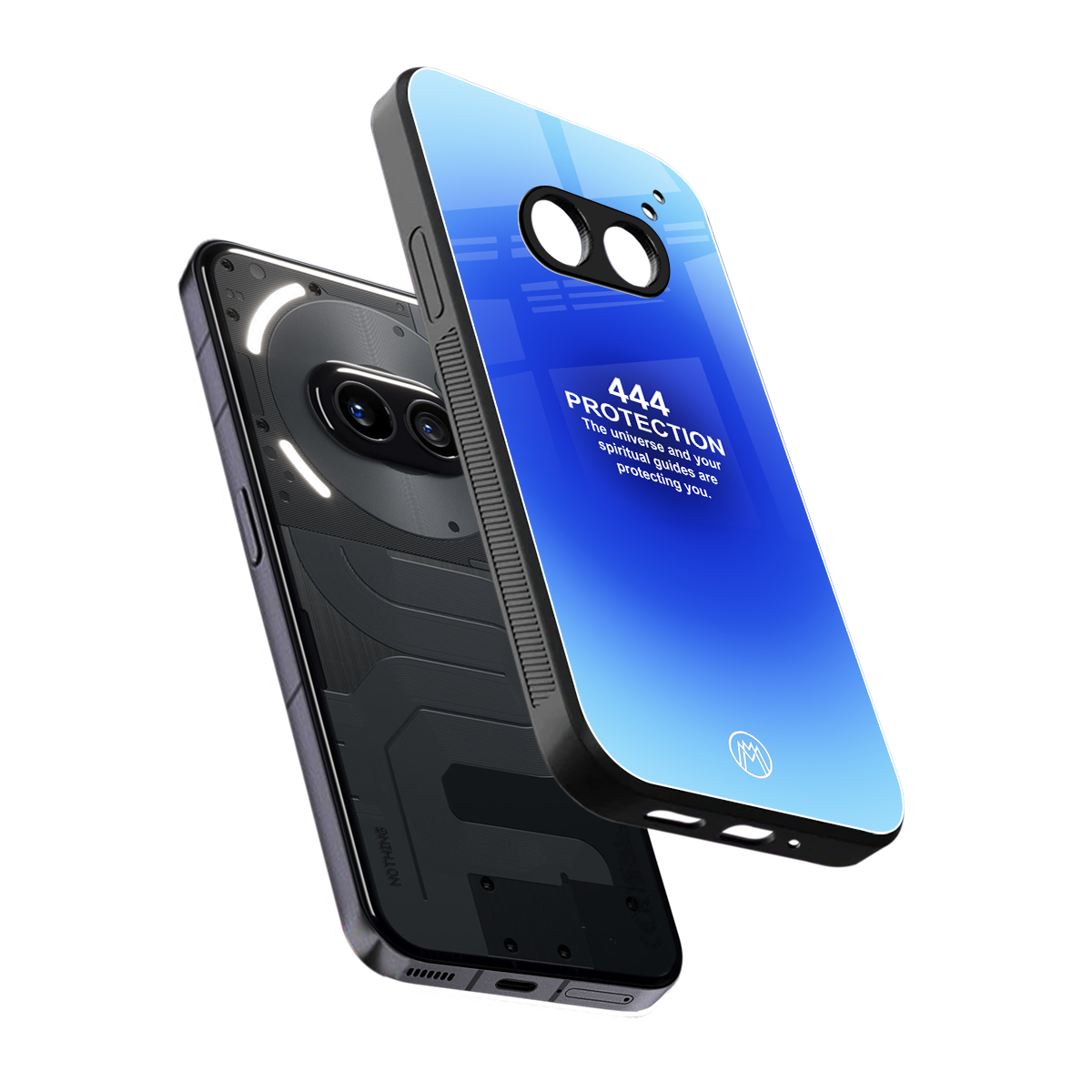 444 protection back phone cover | glass case for nothing phone 2a