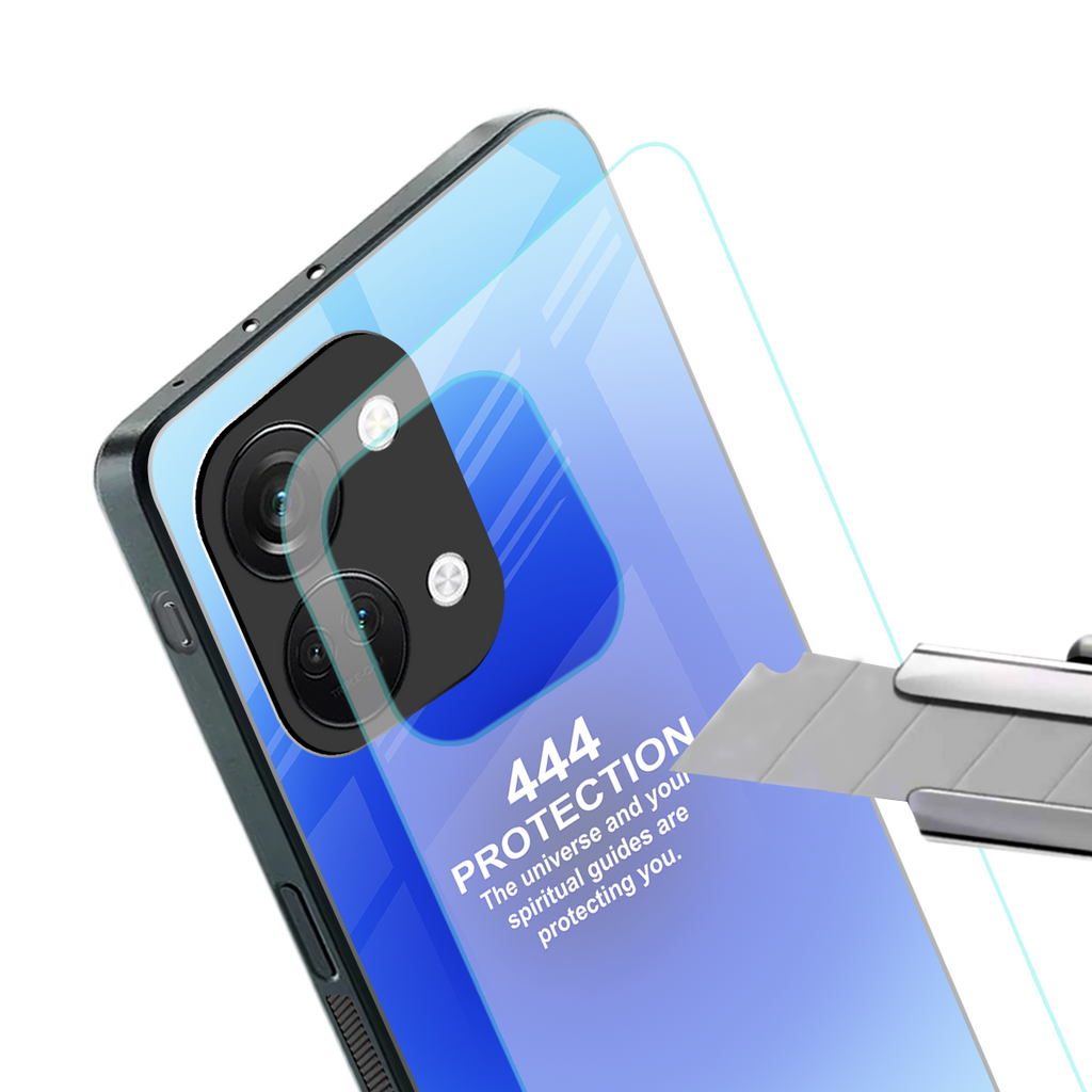 444 protection back phone cover | glass case for oneplus nord 3