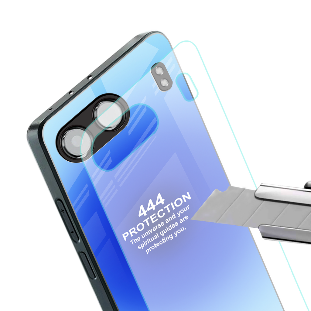 444 protection back phone cover | glass case for oneplus nord 4