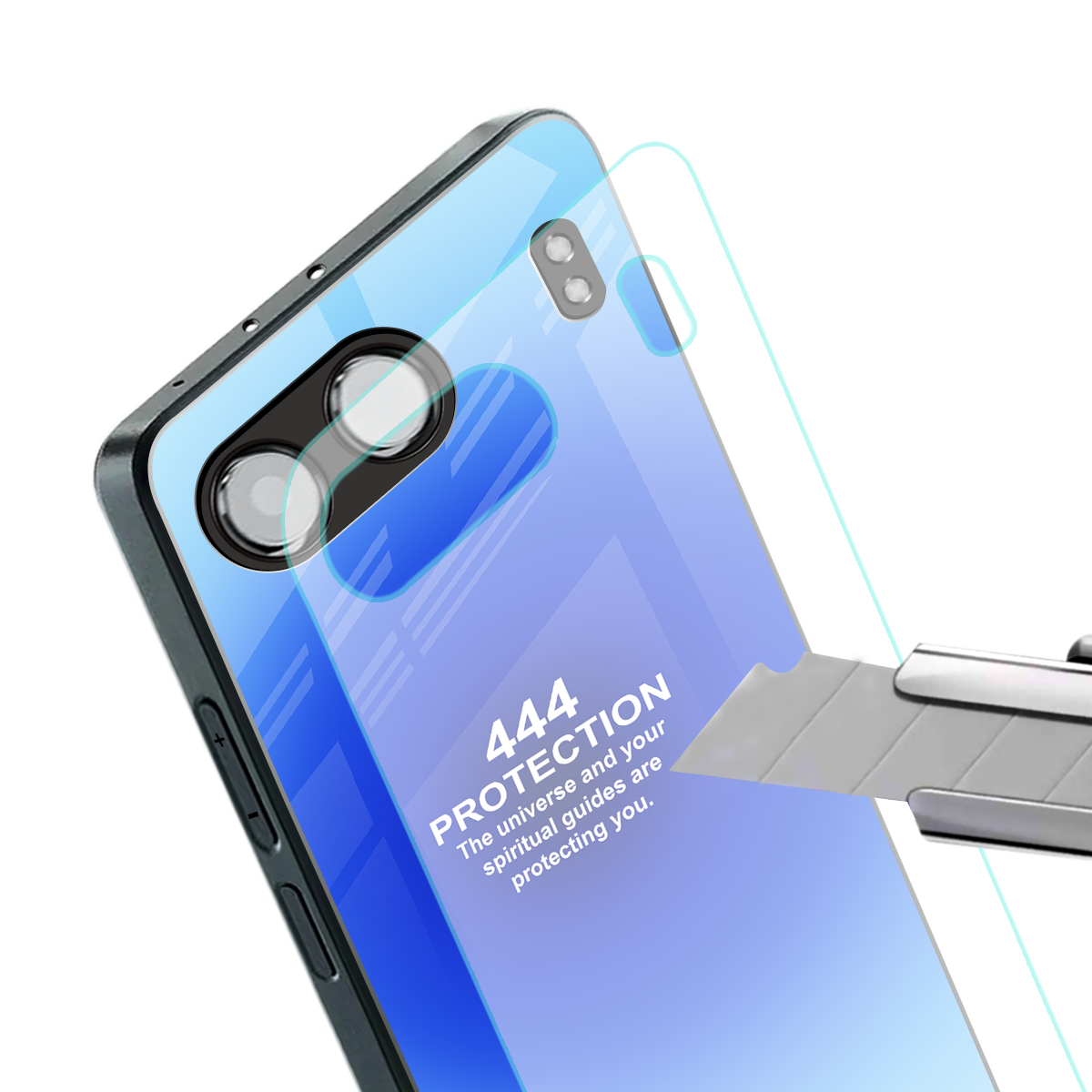 444 protection back phone cover | glass case for oneplus nord 4