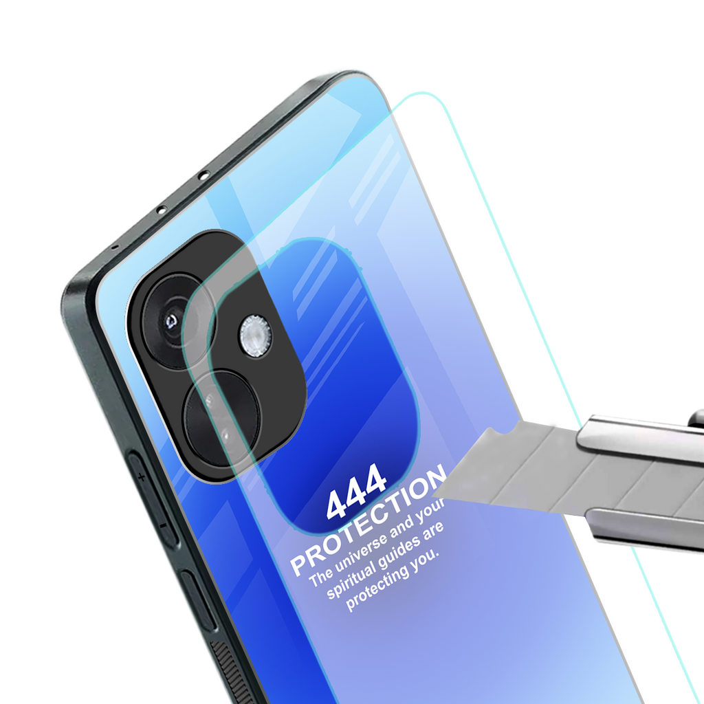 444 protection back phone cover | glass case for oneplus nord ce 3
