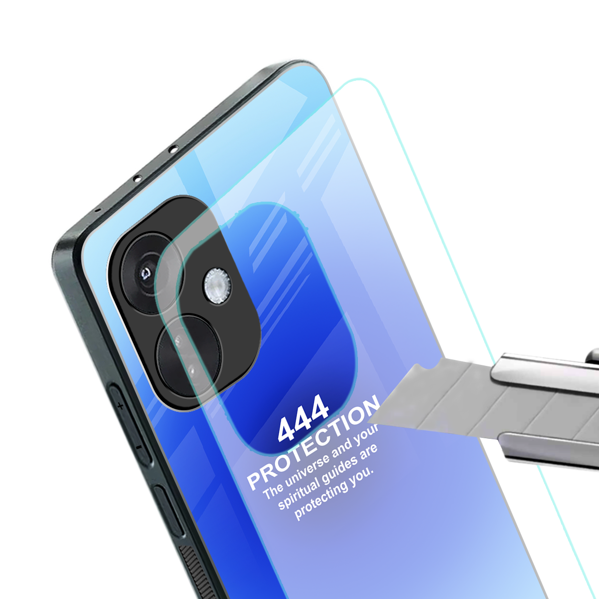 444 protection back phone cover | glass case for oneplus nord ce 3