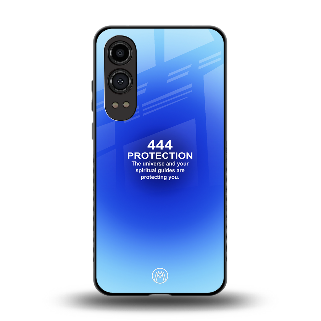 444 protection back phone cover | glass case for oneplus nord ce 4 lite