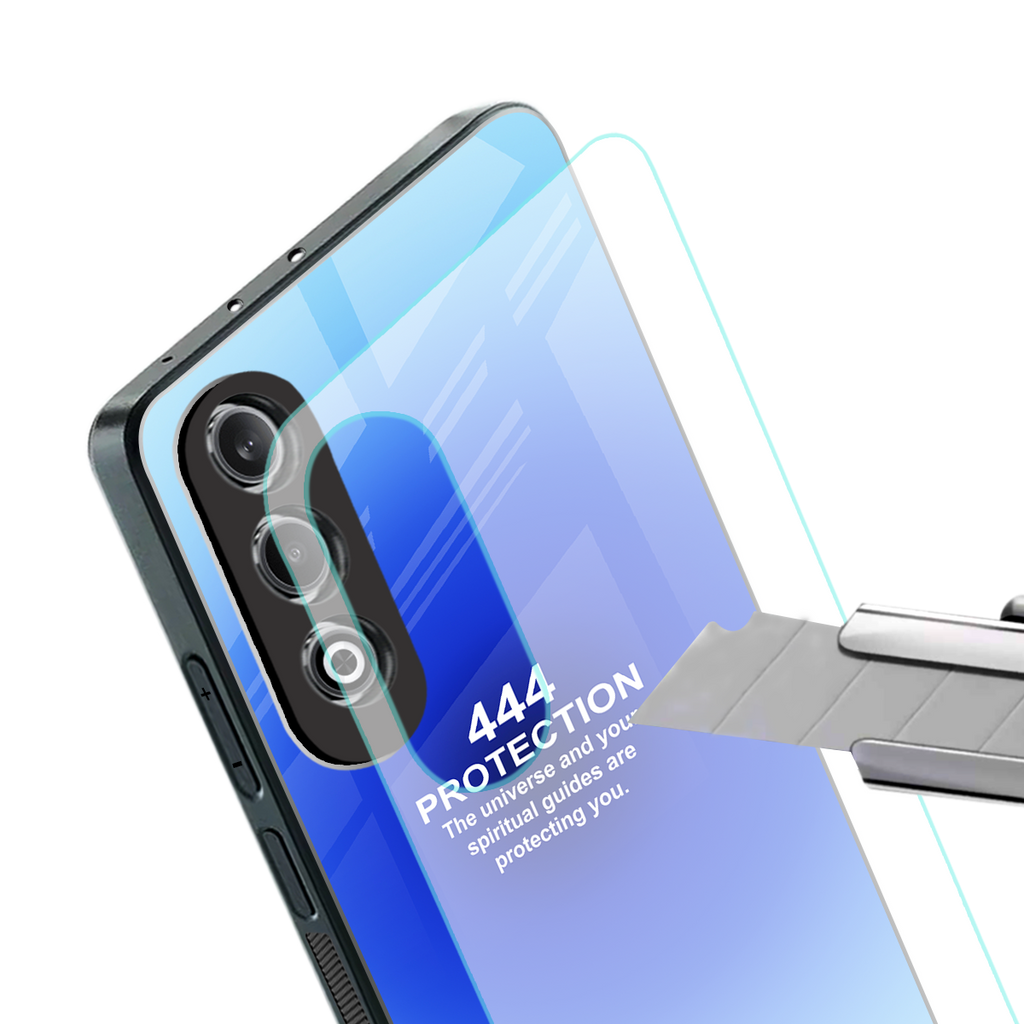 444 protection back phone cover | glass case for oneplus nord ce 4