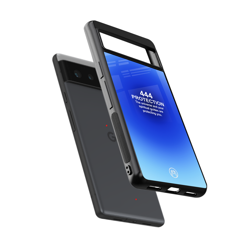 444 protection back phone cover | glass case for google pixel 6