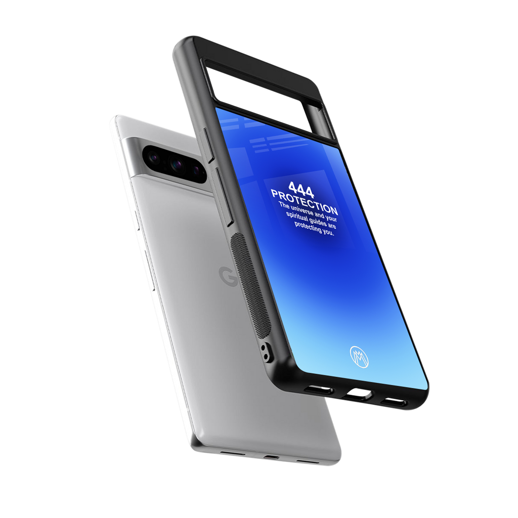 444 protection back phone cover | glass case for google pixel 8 pro
