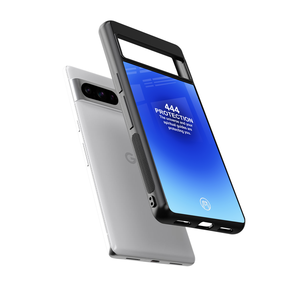 444 protection back phone cover | glass case for google pixel 8 pro