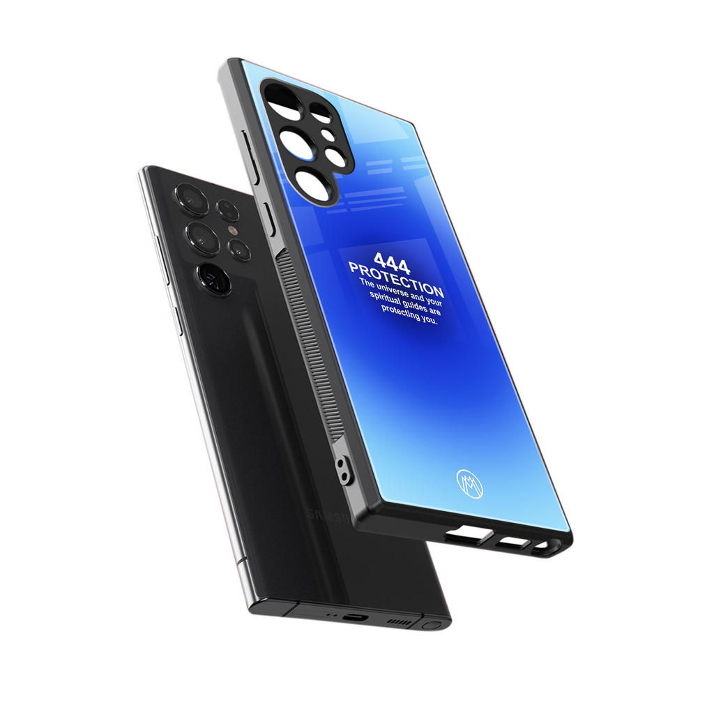 444 protection back phone cover | glass case for samsung galaxy s24 ultra