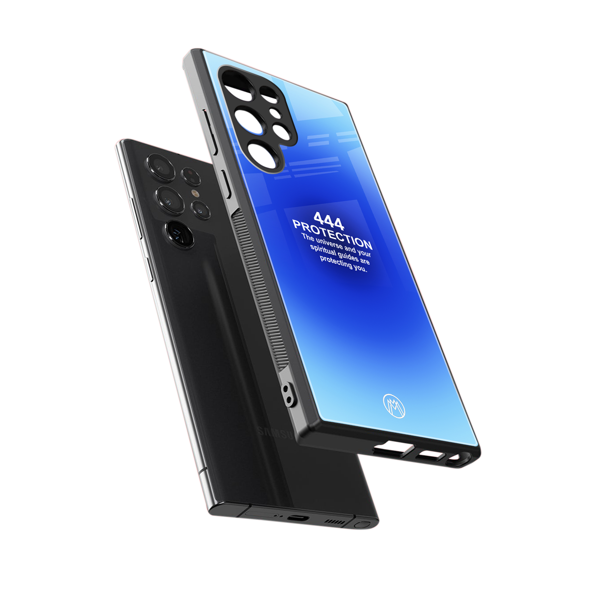 444 protection back phone cover | glass case for samsung galaxy s24 ultra