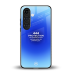 444 protection back phone cover | glass case for samsung galaxy s23 plus