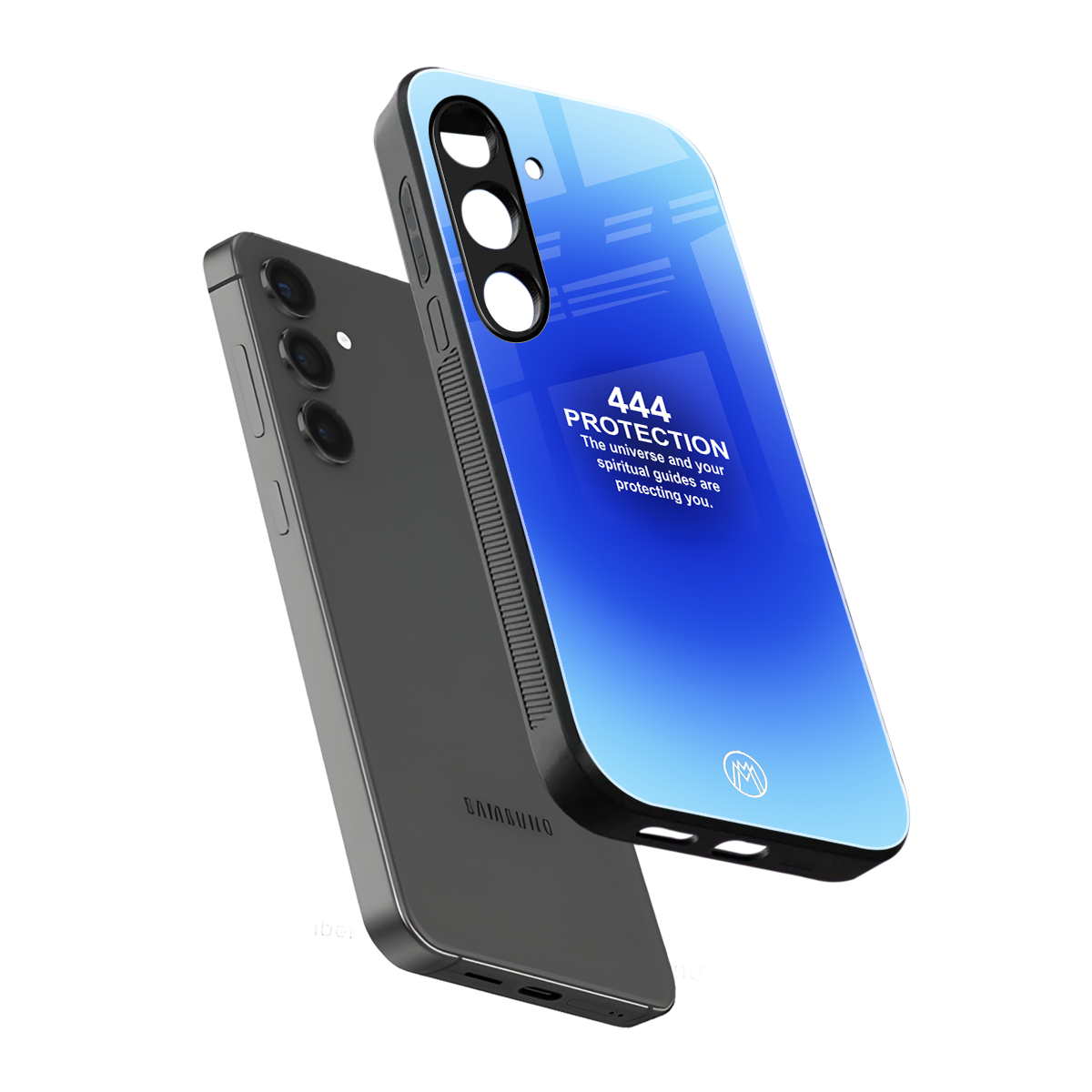 444 protection back phone cover | glass case for samsung galaxy s24