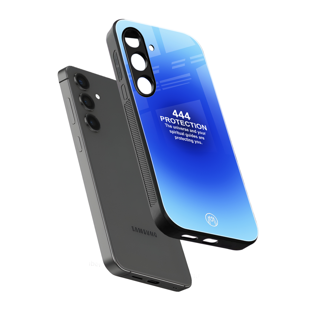 444 protection back phone cover | glass case for samsung galaxy s23