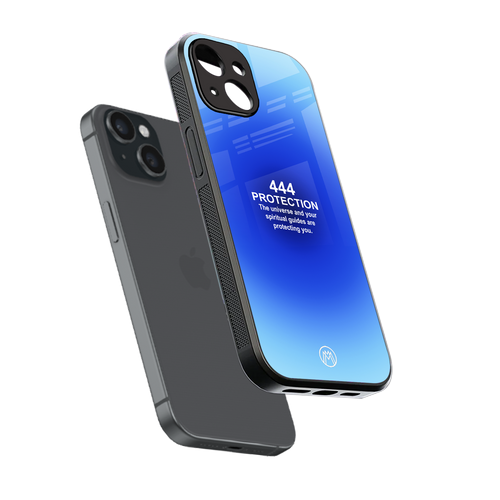 444 protection back phone cover | glass case for iphone 15
