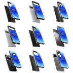 Durable Glass Back Mobile Case for iPhone, Samsung, OnePlus, Google Pixel, Redmi, Vivo, Oppo