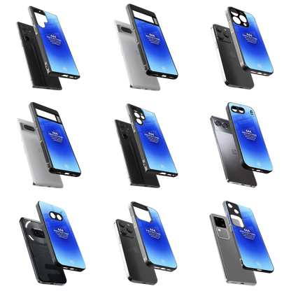 Durable Glass Back Mobile Case for iPhone, Samsung, OnePlus, Google Pixel, Redmi, Vivo, Oppo