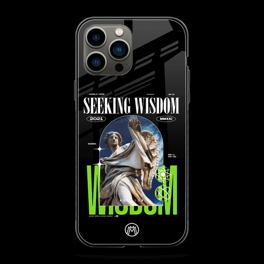 Seeking Wisdom Phone Cover | Glass Case