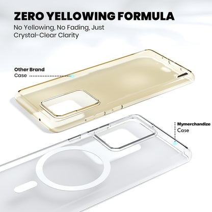 Anti Yellow Magsafe Clear Case for Samsung Galaxy A23