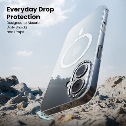 Anti Yellow Magsafe Clear Case for iPhone 17