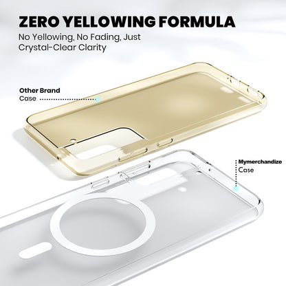 Anti Yellow Magsafe Clear Case for Samsung Galaxy S21 Ultra