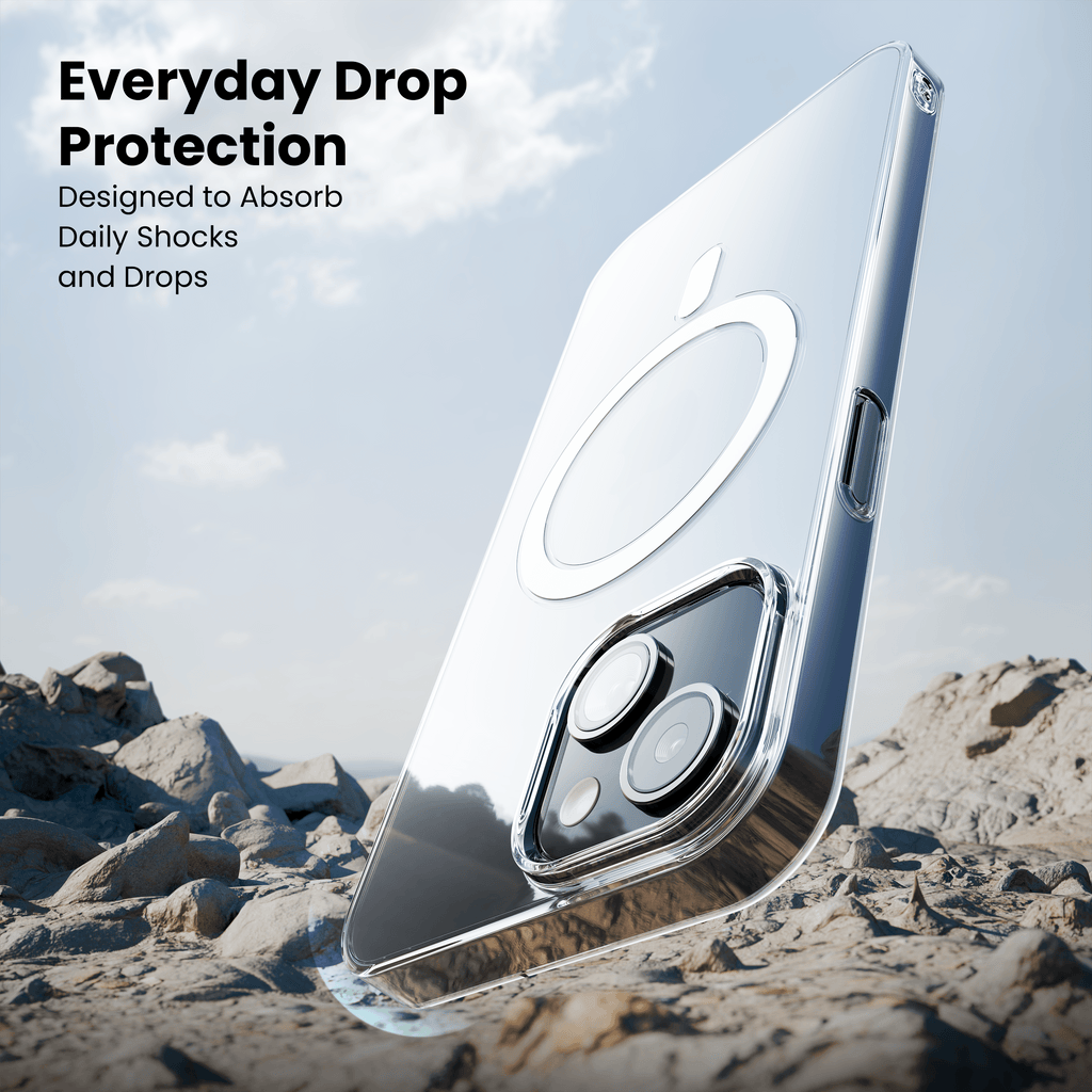 Anti Yellow Magsafe Clear Case for iPhone 13