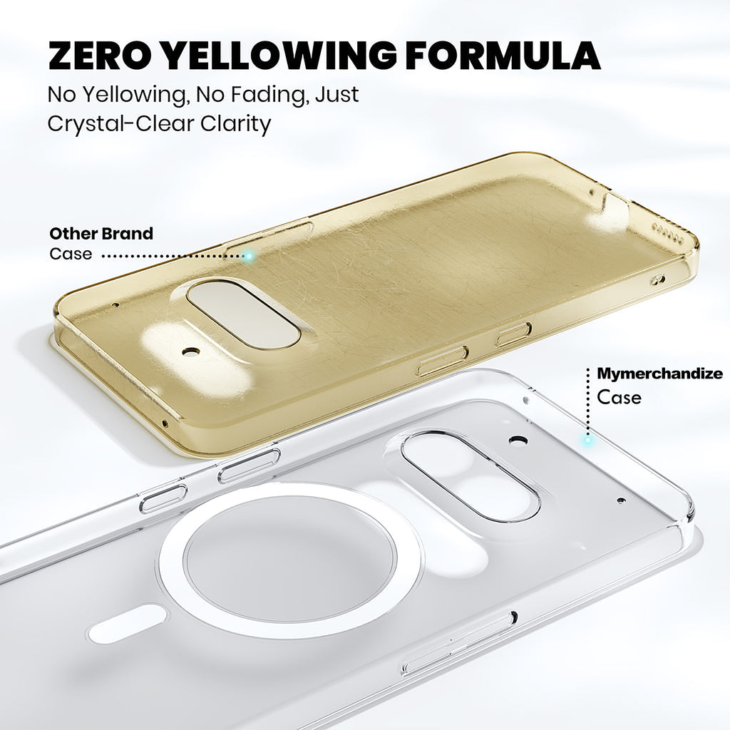Anti Yellow Magsafe Clear Case for Nothing Phone 3a