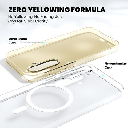 Anti Yellow Magsafe Clear Case for Samsung Galaxy A16 5G