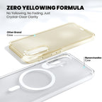 Anti Yellow Magsafe Clear Case for Samsung Galaxy A17 5G